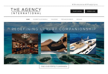 Elite international escort agency for the rich